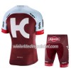 Set Wielershirt + Fietsbroek Kort 2018 Team Katusha Alpecin N001